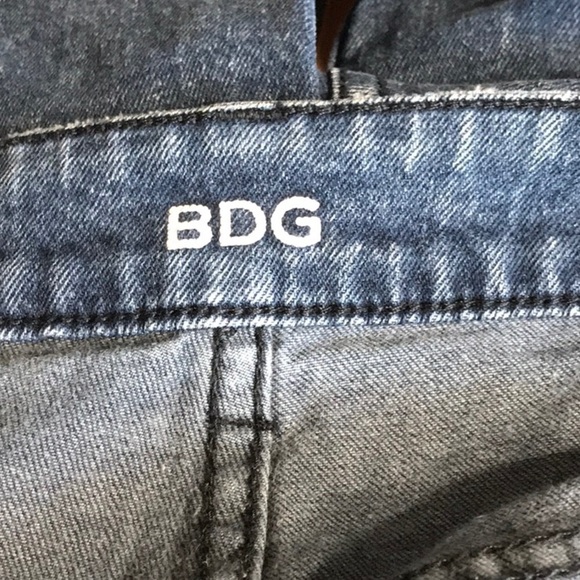 BDG Distressed Cut Off Denim Shorts - Picture 6 of 8